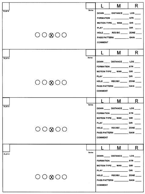 Football Scouting Report Template Printable