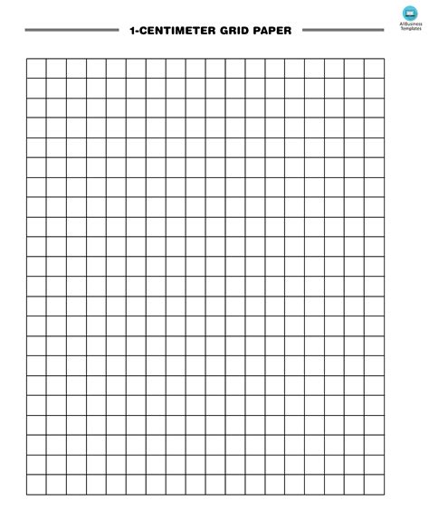 1 Cm Grid Paper Template