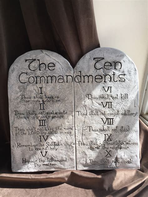 10 Commandments Decorations and Gifts