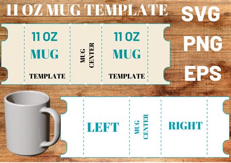 11 Oz Mug Template