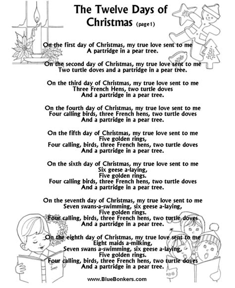 12 Days of Christmas Song in Different Languages