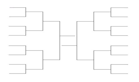 16 team blank bracket template word