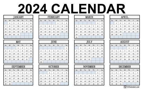 2024 Free Printable Year Calendar Final Thoughts