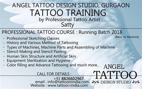 24 Hour Tattoo Shop Artist Training and Certification