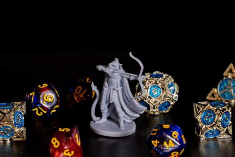 3D Printed D&D Miniatures Examples