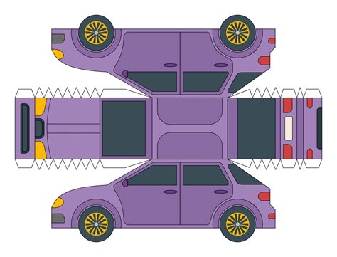 3D car templates for performance upgrades