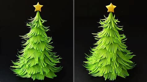 3D Christmas tree template ideas