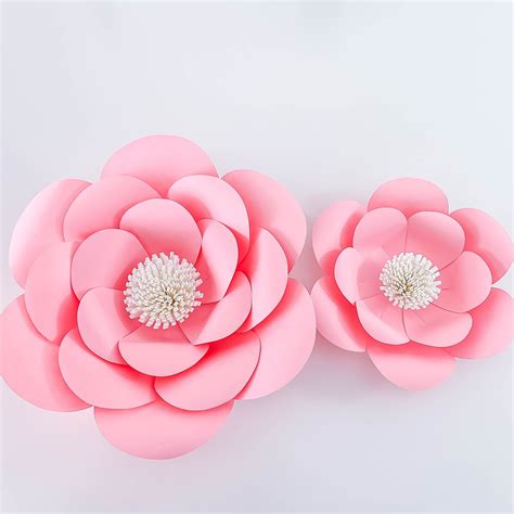 3D flower template