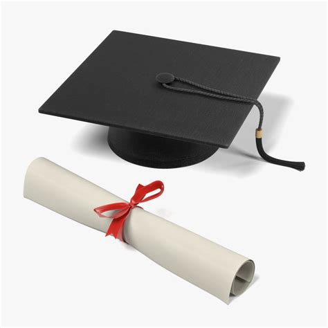 3D Graduation Cap Template Design