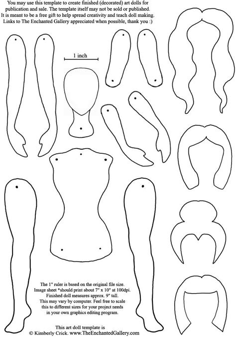 3D paper doll templates for adults