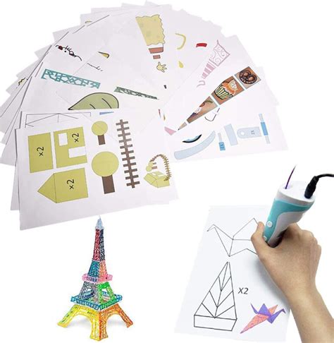 3D Pen Templates for Artistic Purposes