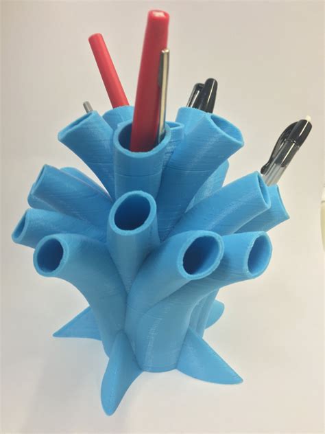 3D printable pen holder design 1