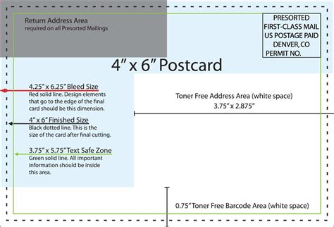 4x6 Postcard Template