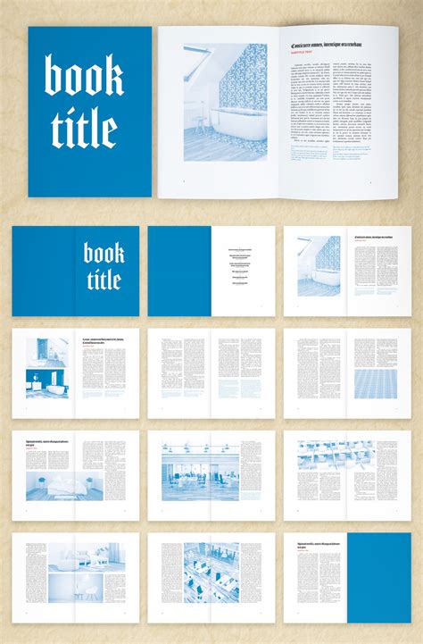 5 Free InDesign Booklet Templates