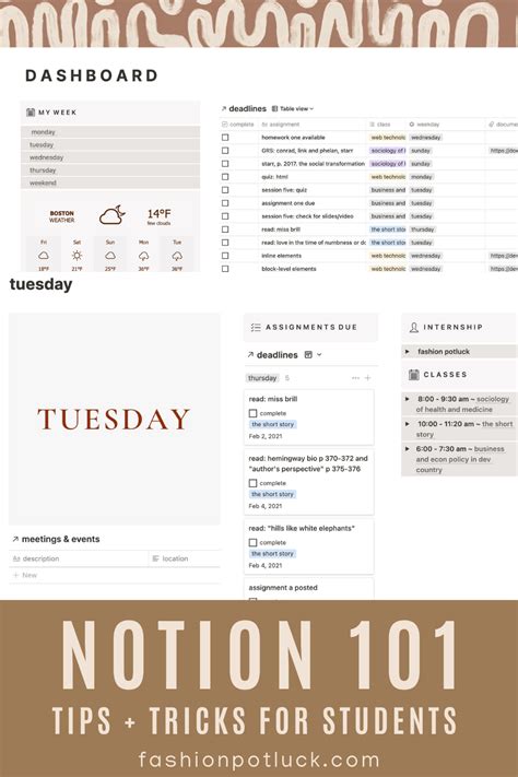 5 Notion Template Tips