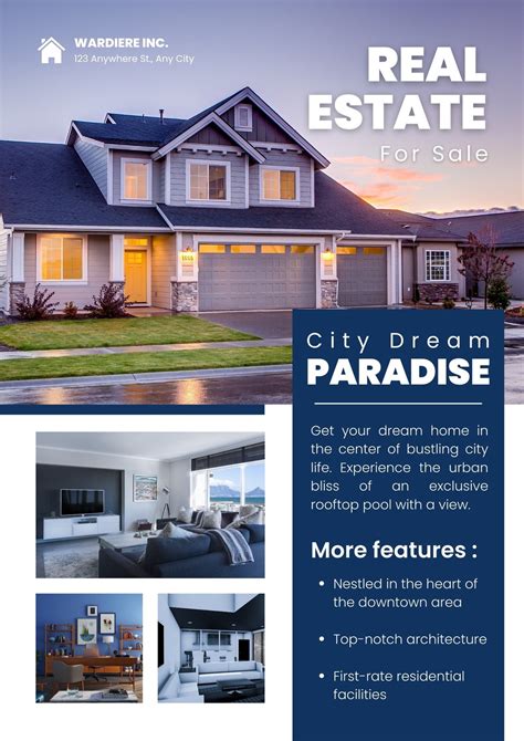 5 Real Estate Flyer Templates Examples