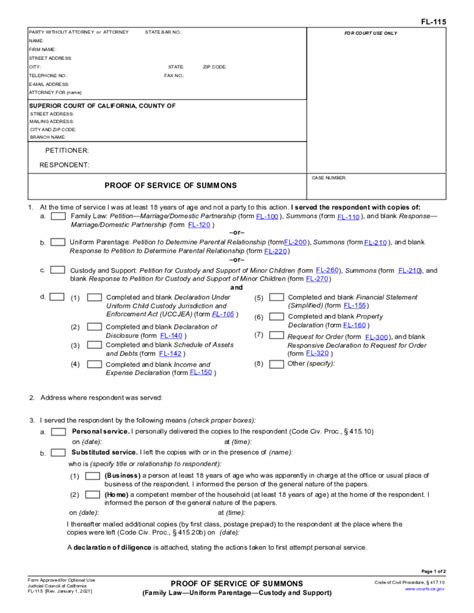 5 Ways to Use the FL-115 Form