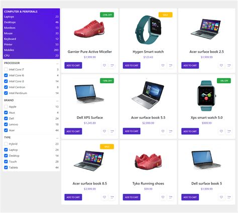 5 Bootstrap Ecommerce Templates