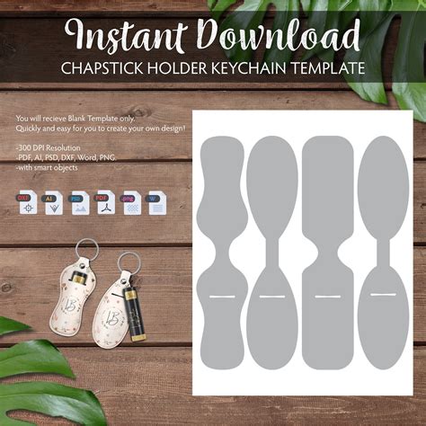 5 Free Chapstick Holder Templates