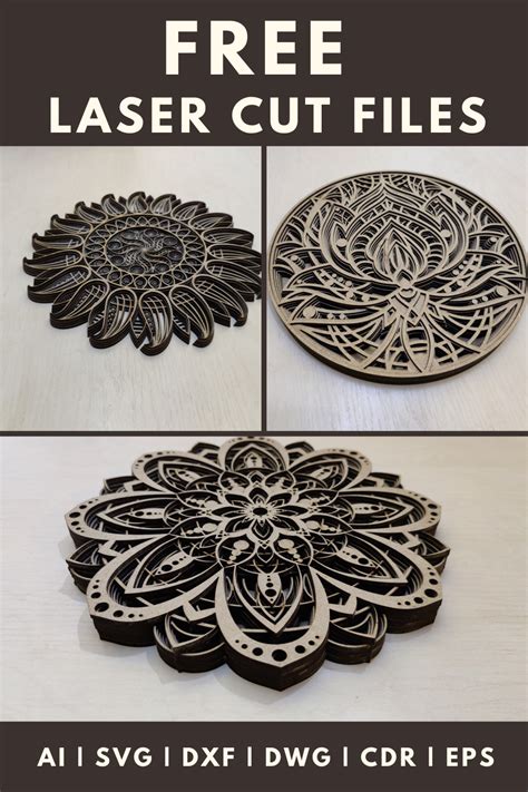 5 Free Laser Cut Templates