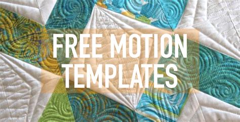 5 free motion templates