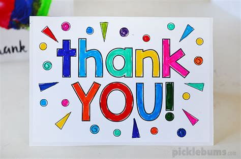 5 Free Thank You Card Ideas