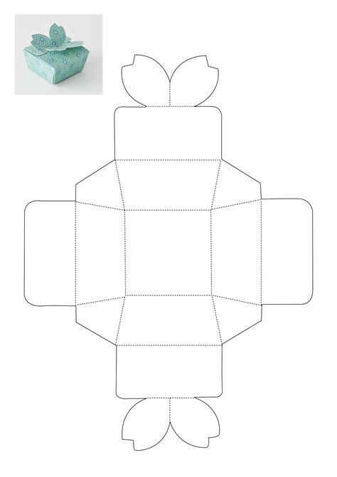 5 gift box templates