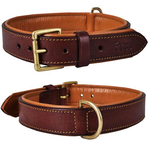 5 leather dog collars