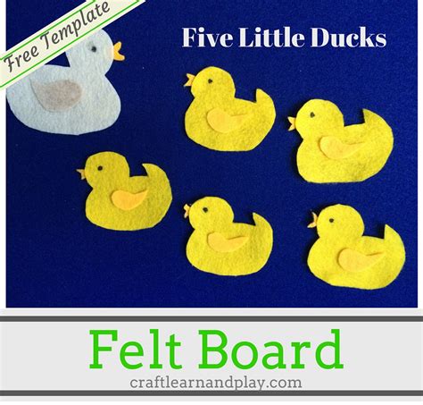 5 Little Ducks Templates