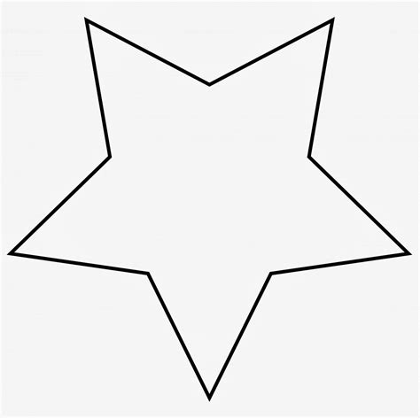 5-pointed star template designs