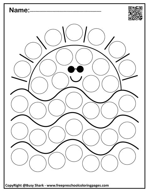 5 Summer Do A Dot Printables