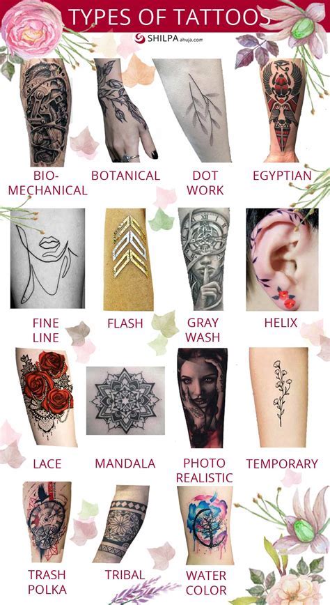 5 Tattoo Stencils Printable