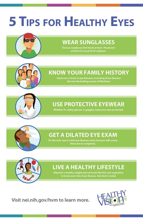 5 tips for maintaining healthy vision