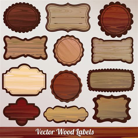 5 wooden plaque templates