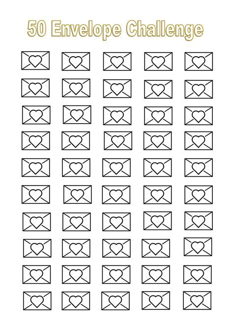 50 Envelope Challenge