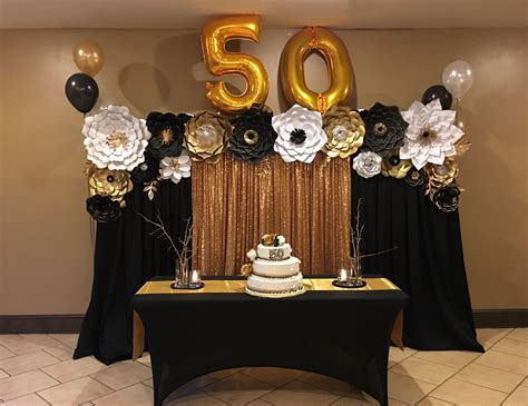 50th birthday decorations