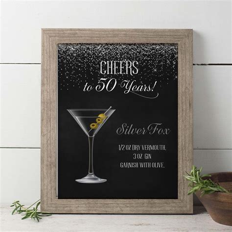 50th Birthday Drinks