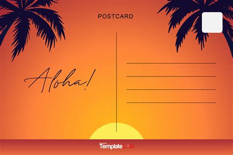 6x9 Postcard Template Design