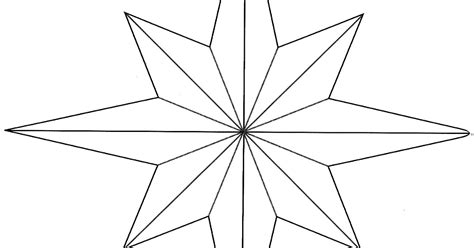 8-point star template projects