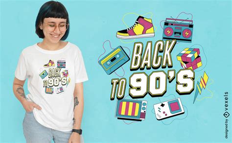 90s T Shirt Design Templates