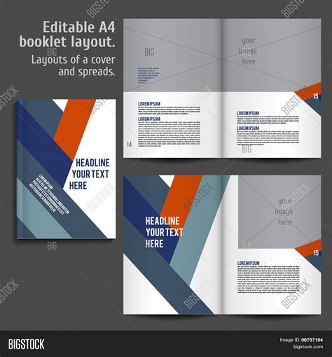 A4 Book Design Templates