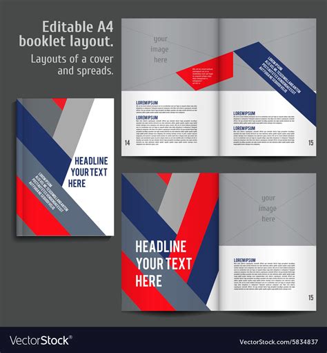 A4 Book Layout Template