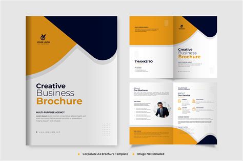 A4 Brochure Templates Design