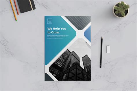 A4 Brochure Templates Printing