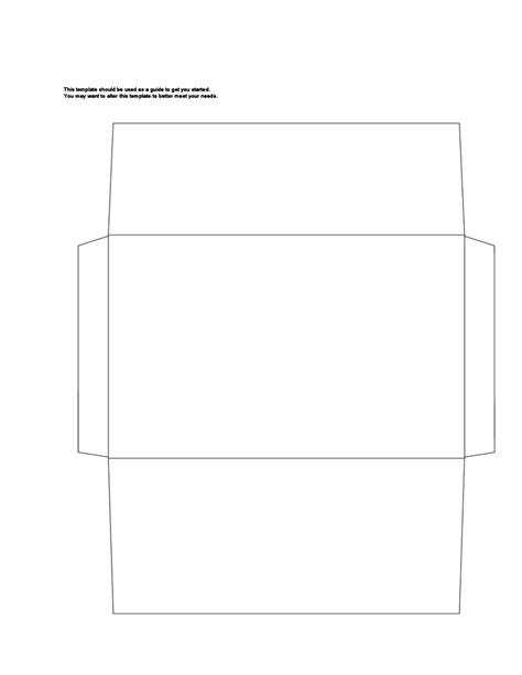 A9 Envelope Template Examples