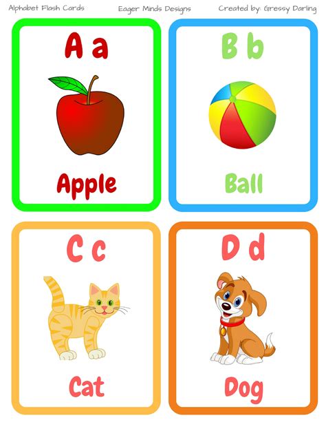 ABC Flash Cards for Kids