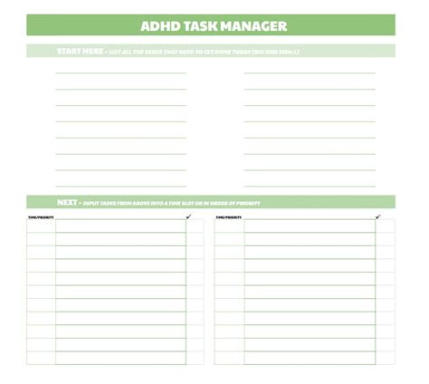 ADHD Task Management