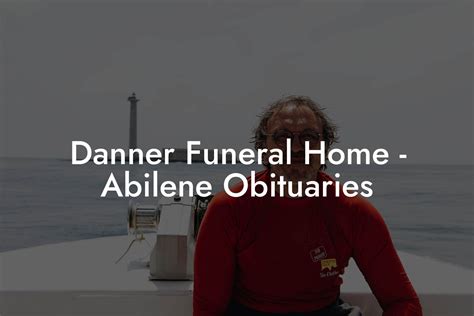 Abilene Obituaries Image 1