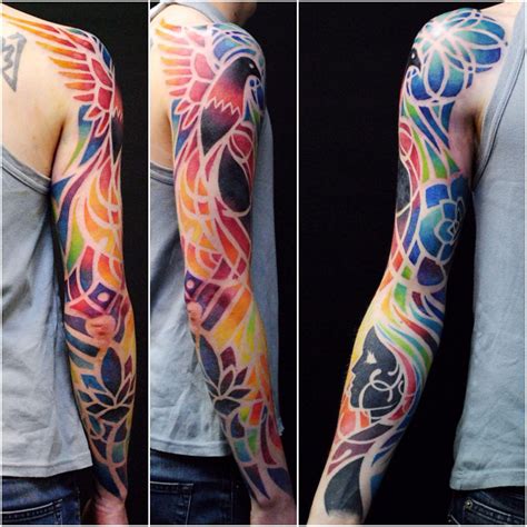 Abstract Tattoo Sleeve