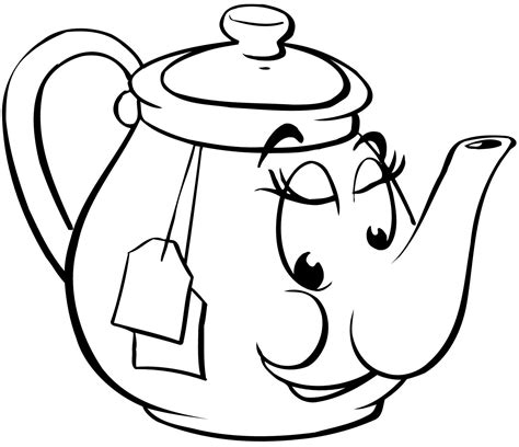 Abstract Teapot Template